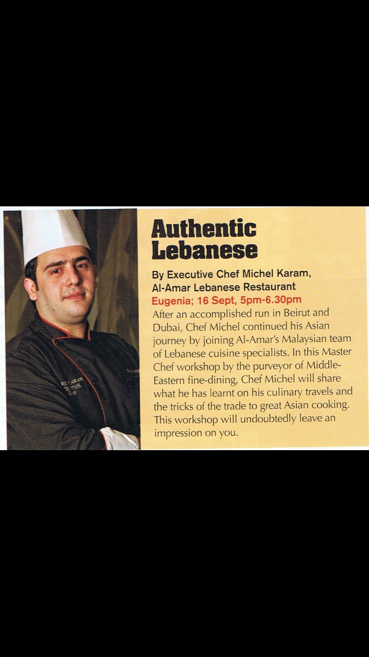 Michel Karam magazine workshop feature